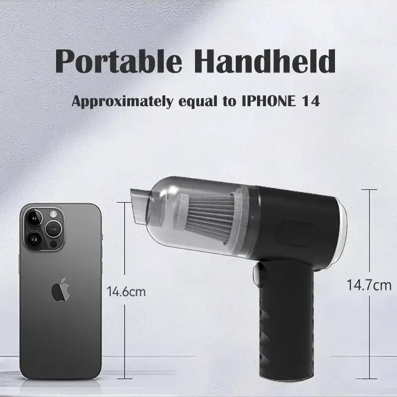 Portable Wireless Car Vacuum